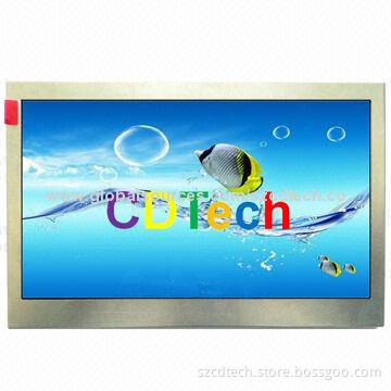 7.0-inch 800 x 480p TFT LCD Module for Industries, LVDS Interface, Compatible with AUO's G070VW01